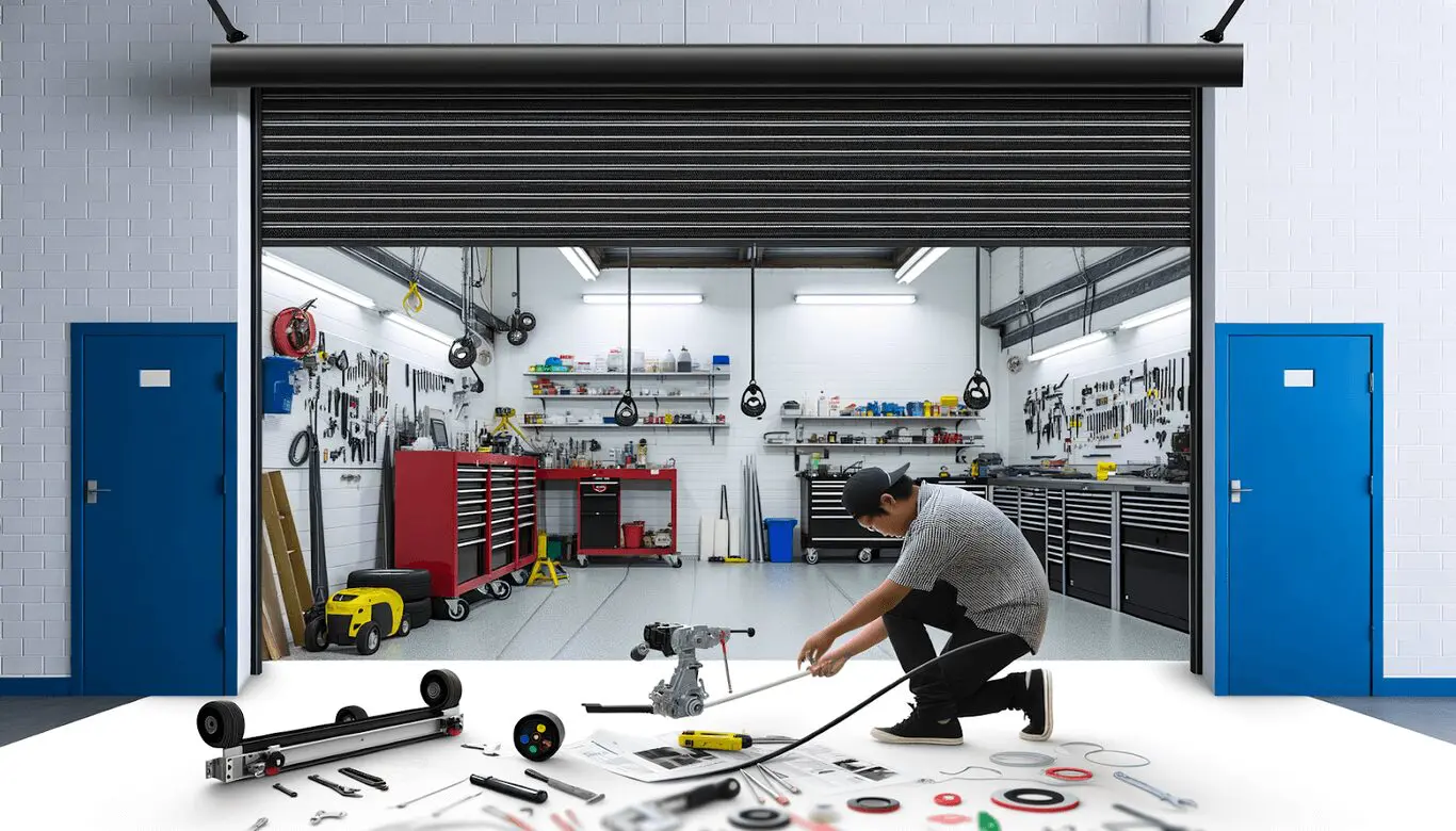 Shop door repair London - door closer adjustment and replacement